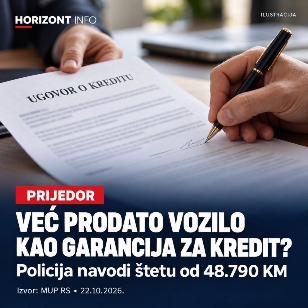 Ilustracija uz vijest o sumnji na obmanu banke za 48.790 KM u Prijedoru.